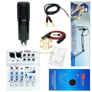 Bộ thu âm Mixer E4 + Micro K850