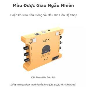 Bộ thu âm XOX K10 + Micro AQTA AT-808