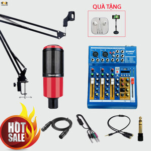 Bộ thu âm Yamaha F4 Pro + Micro Takstar PC K320