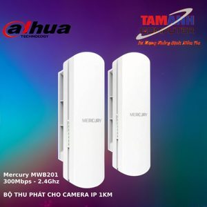 Bộ thu phát không dây cho camera IP Mercury MWB201 2.4G
