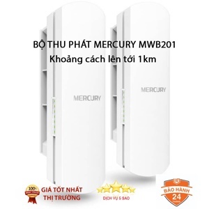 Bộ thu phát không dây cho camera IP Mercury MWB201 2.4G