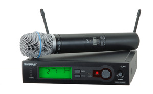 Bộ thu và micro không dây Shure SLX24A/Beta87