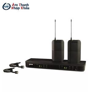 Bộ thu và phát đôi kèm micro cài áo Shure BLX188A/PG85