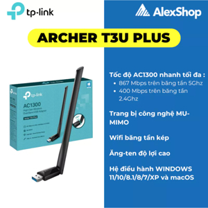 Bộ thu WIFI TP-Link Archer T2U Plus