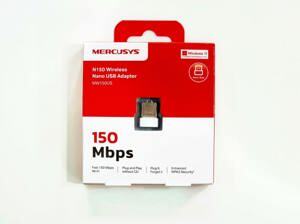 Bộ thu Wireless Mercusys MW150US USB Chuẩn N 150Mbps