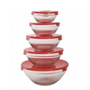 Bộ thố thủy tinh Mishio MK125 - 5 món