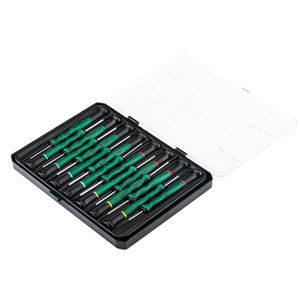 Bộ tô vít điện tử 15 cây Sata 09-317 (Xanh)