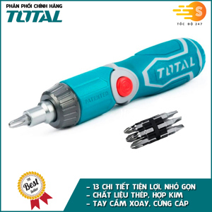 Bộ tô vít gấp 13 chi tiết Total TACSD30136