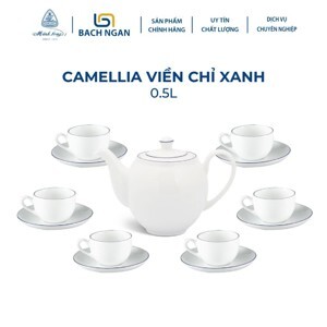 Bộ trà 0.5L Came Chỉ Xanh Dương 01503802103 Minh Long