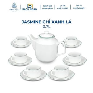 Bộ trà 0.7L Chỉ xanh lá 01071100903