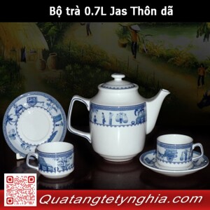 Bộ trà 0.7L Jas Thôn dã 01071117903