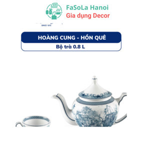 Bộ trà 0.8L Hoàng Cung Hồn Quê 01084030003 Minh Long