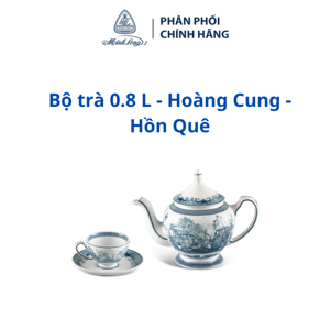 Bộ trà 0.8L Hoàng Cung Hồn Quê 01084030003 Minh Long