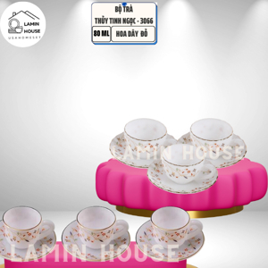 Bộ trà 12 chi tiết nhỏ Opal MP-USA Home Set 3066