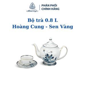 Bộ trà hoàng cung sen vàng 01084034503 Minh Long