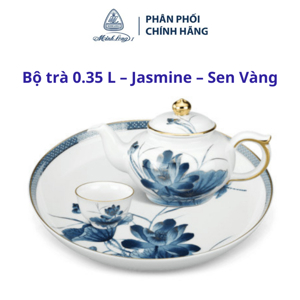 Bộ trà Minh Long Jasmine Sen Vàng -  0.35L