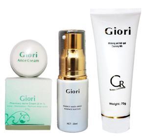 Bộ trị tận gốc tất cả loại mụn thâm sẹo rỗ trắng da Giori