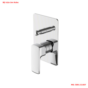 Bộ trộn âm 2 đường nước Kobe chrome 589.15.007