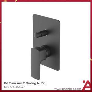Bộ trộn âm 2 đường nước Kobe đen 589.15.037