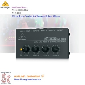 Bộ trộn Behringer Micromix MX400