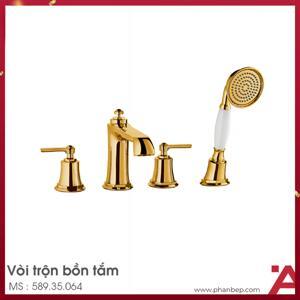 Bộ trộn bồn tắm 4-lỗ Kyoto Hafele 589.35.064