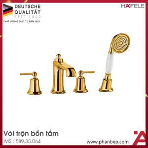 Bộ trộn bồn tắm 4-lỗ Kyoto Hafele 589.35.064