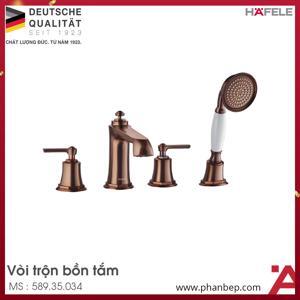 Bộ trộn bồn tắm 4-lỗ Kyoto Hafele 589.35.034