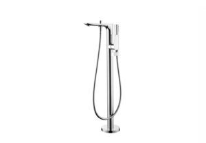 Bộ trộn bồn tắm đặt sàn Kobe chrome Hafele 589.15.120