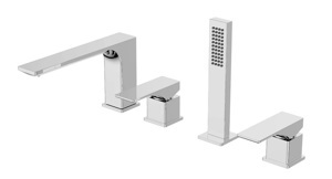 Bộ trộn bồn tắm Hafele 495.61.126 4 lỗ REGAL