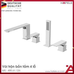 Bộ trộn bồn tắm Hafele 495.61.126 4 lỗ REGAL