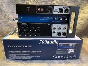 Bộ trộn kỹ thuật số Soundcraft Ui12 - 12 kênh