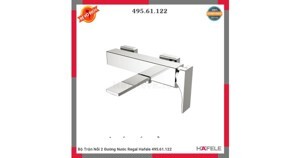 Bộ trộn nổi 2 Đường Nước Regal Hafele 495.61.122