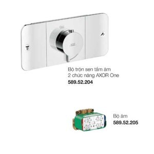 Bộ trộn vòi sen âm tường Axor 589.52.229