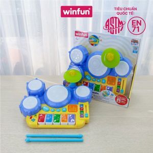 Bộ trống và phím nhạc sôi động Winfun 2034