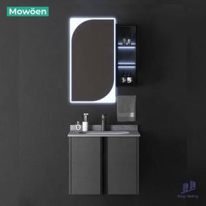 Bộ tủ chậu cao cấp đèn Led Mowoen MW6602-60