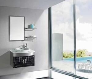Bộ tủ chậu inox sus 304 BROSS S-1214