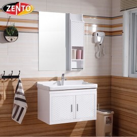 Bộ tủ, chậu, kệ gương Lavabo Zento ZT-LV888