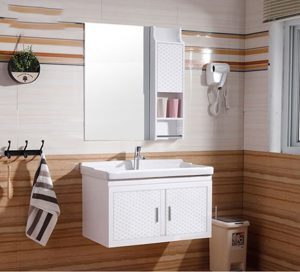 Bộ tủ, chậu, kệ gương Lavabo Zento ZT-LV888