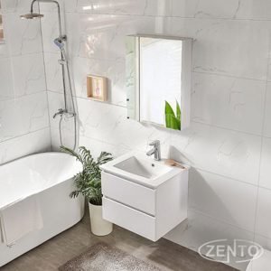 Bộ tủ, chậu kệ gương lavabo Zento ZT-LV945