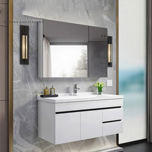 Bộ tủ, chậu, kệ gương Lavabo ZT-LV883E