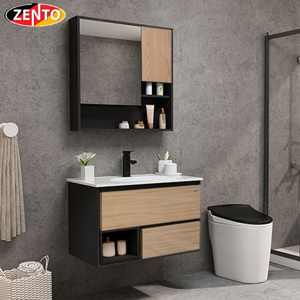 Bộ tủ chậu kệ gương Lavabo ZT-LV971C