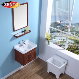 Bộ tủ, chậu, kệ gương Lavabo ZT-LV933