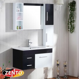 Bộ tủ, chậu, kệ gương Lavabo Zento ZT-LV998