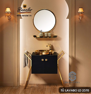 Bộ tủ chậu lavabo Benzler LD-2370
