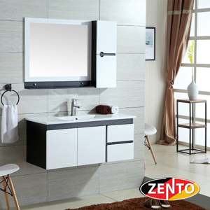 Bộ tủ chậu Lavabo black and white ZT-LV996