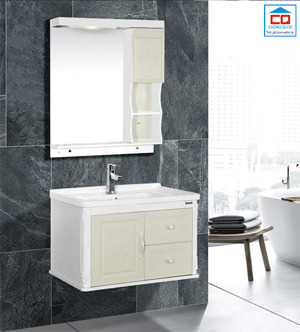 Bộ tủ chậu lavabo Bross BR 804