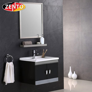 Bộ tủ chậu Lavabo inox ZT-LV555-2F