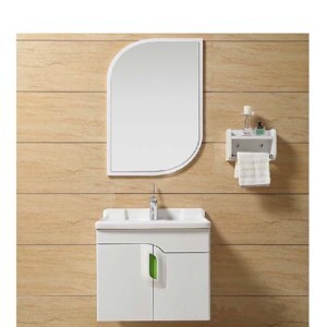 Bộ tủ chậu lavabo nhựa PVC Sáng Tạo 868