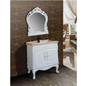 Bộ tủ chậu lavabo nhựa PVC Sáng Tạo 828