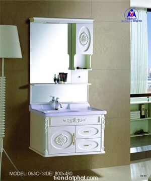 Bộ tủ chậu Lavabo Việt Mỹ 063C